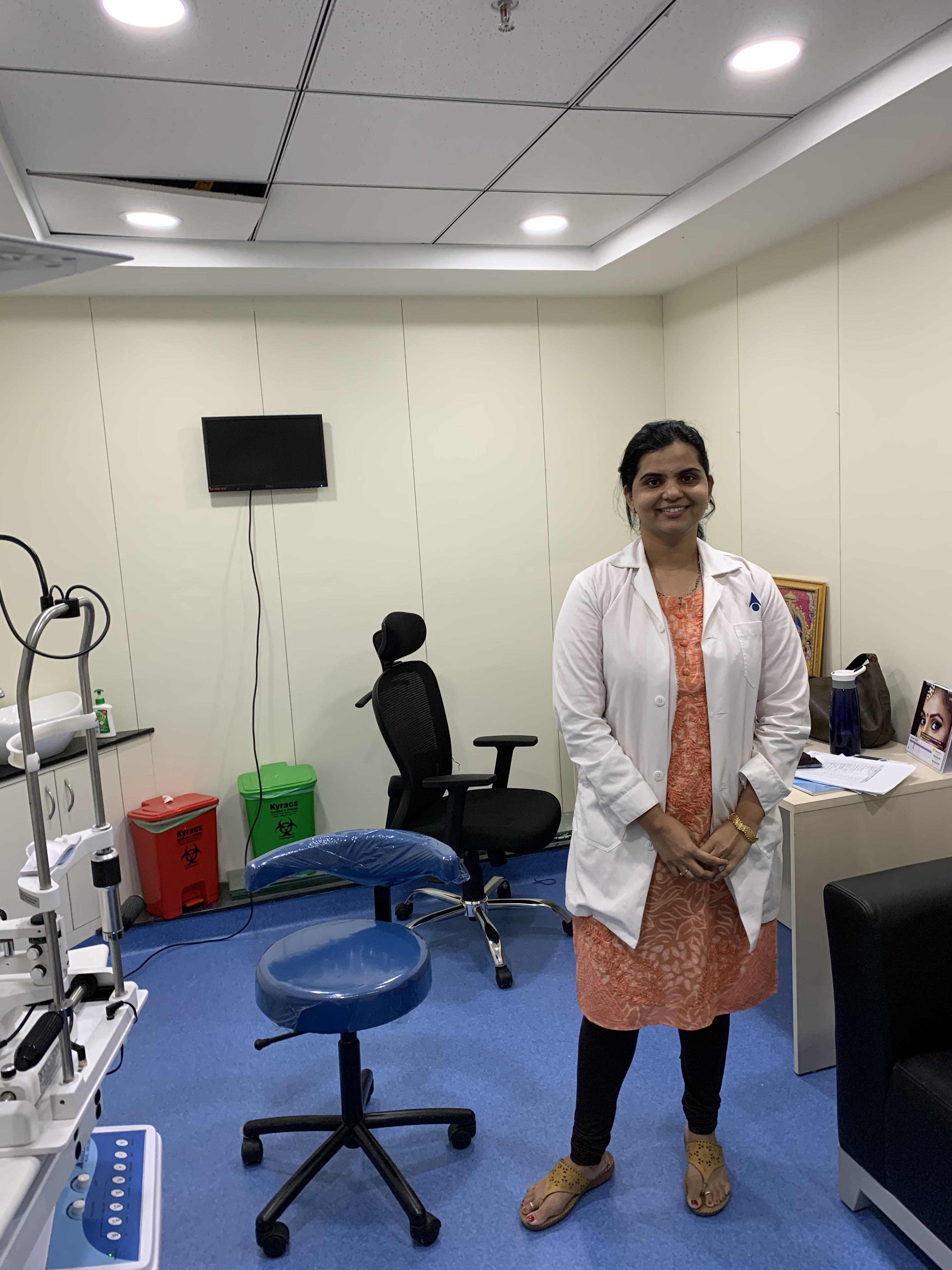 Dr.Sindhura in Consultation Suite